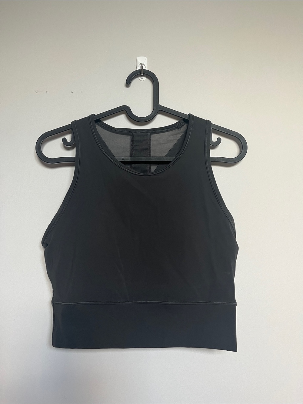 Lululemon Tank Top with open back detailing & built in bra